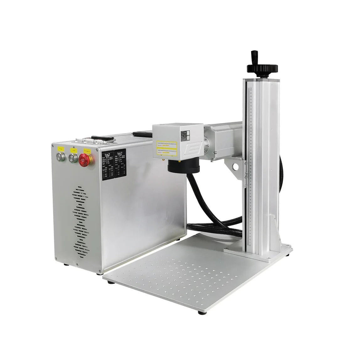 Haotian JPT MOPA Split Fiber Laser Engraver front side view