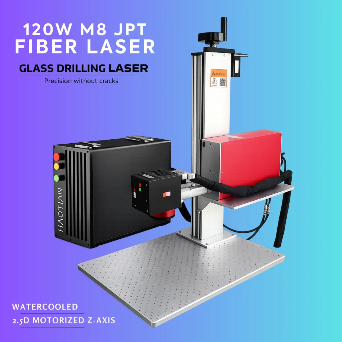 Haotian 120W JPT MOPA Fiber Laser Engraver