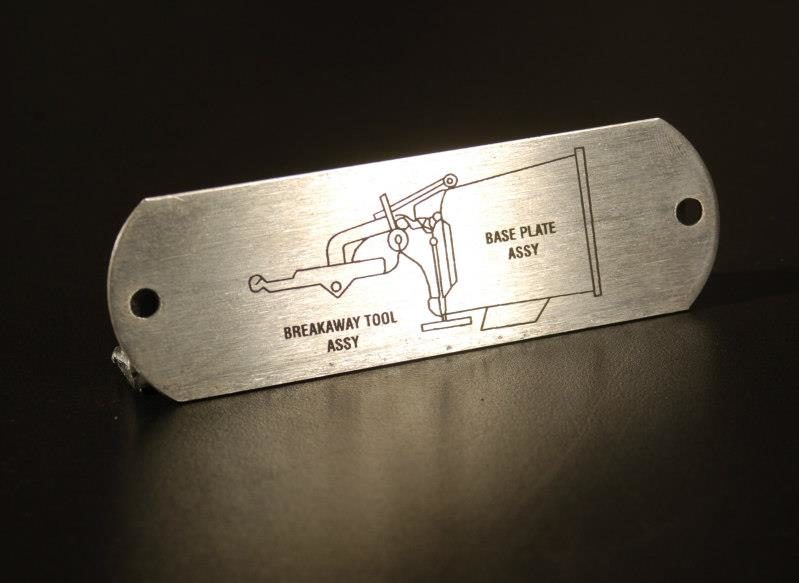 Laser Stainless Steel Engraving