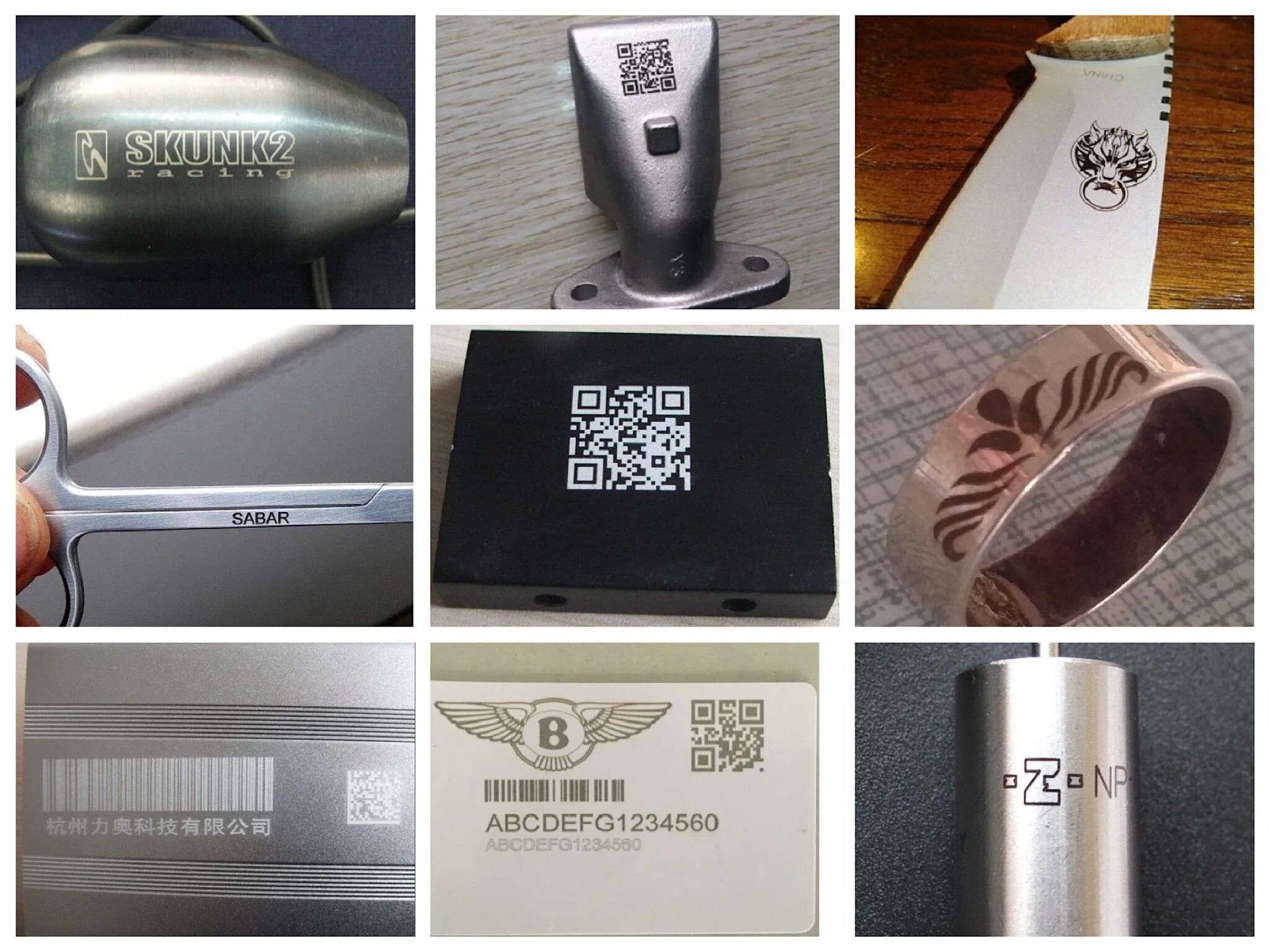 Metal Engraving with Fiber Laser