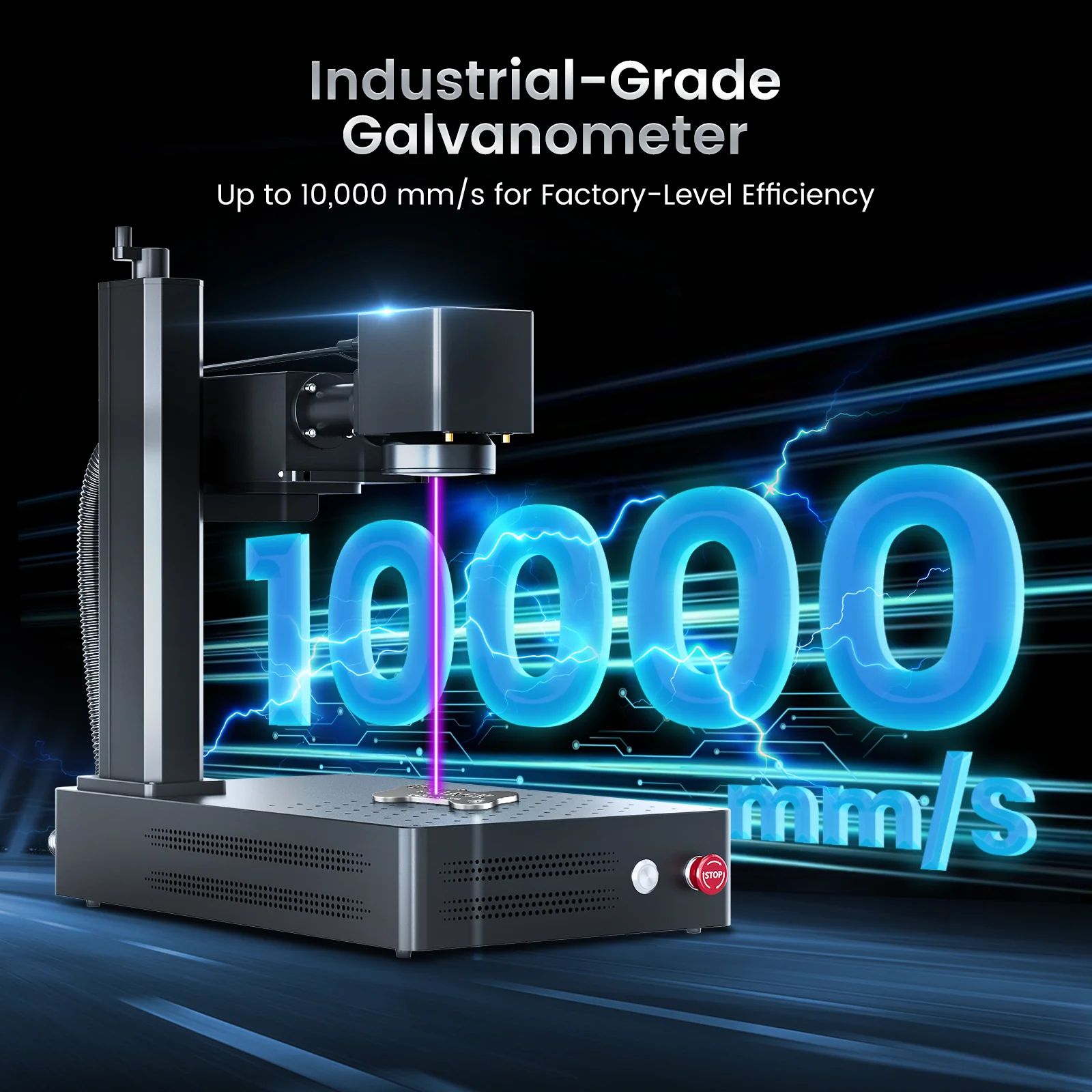 Monport GM 6W UV Laser Engraver Speed