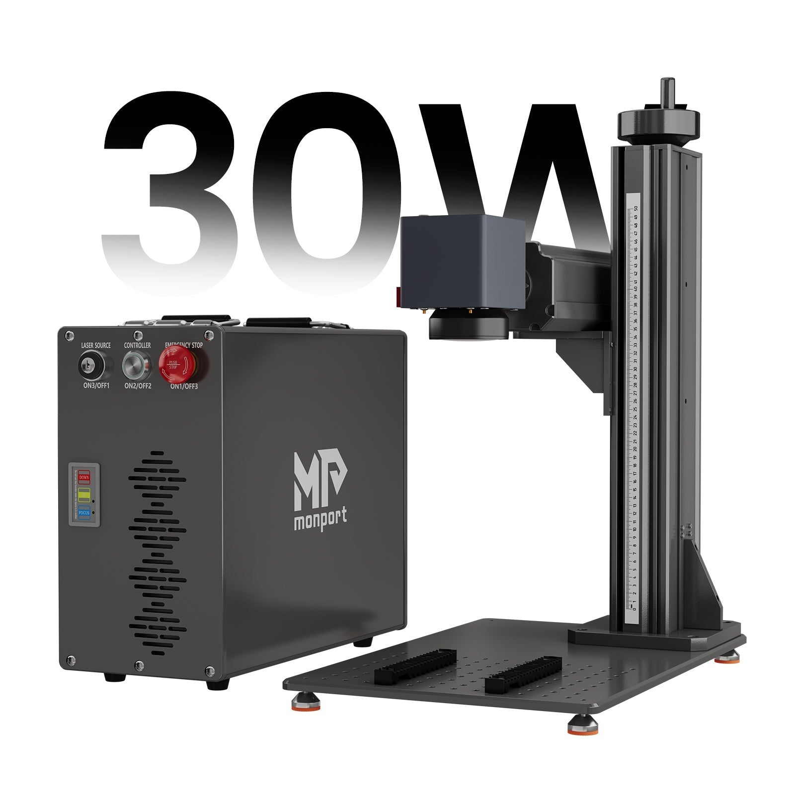 Monport GT 30W Split Fiber Laser Engraver 30W