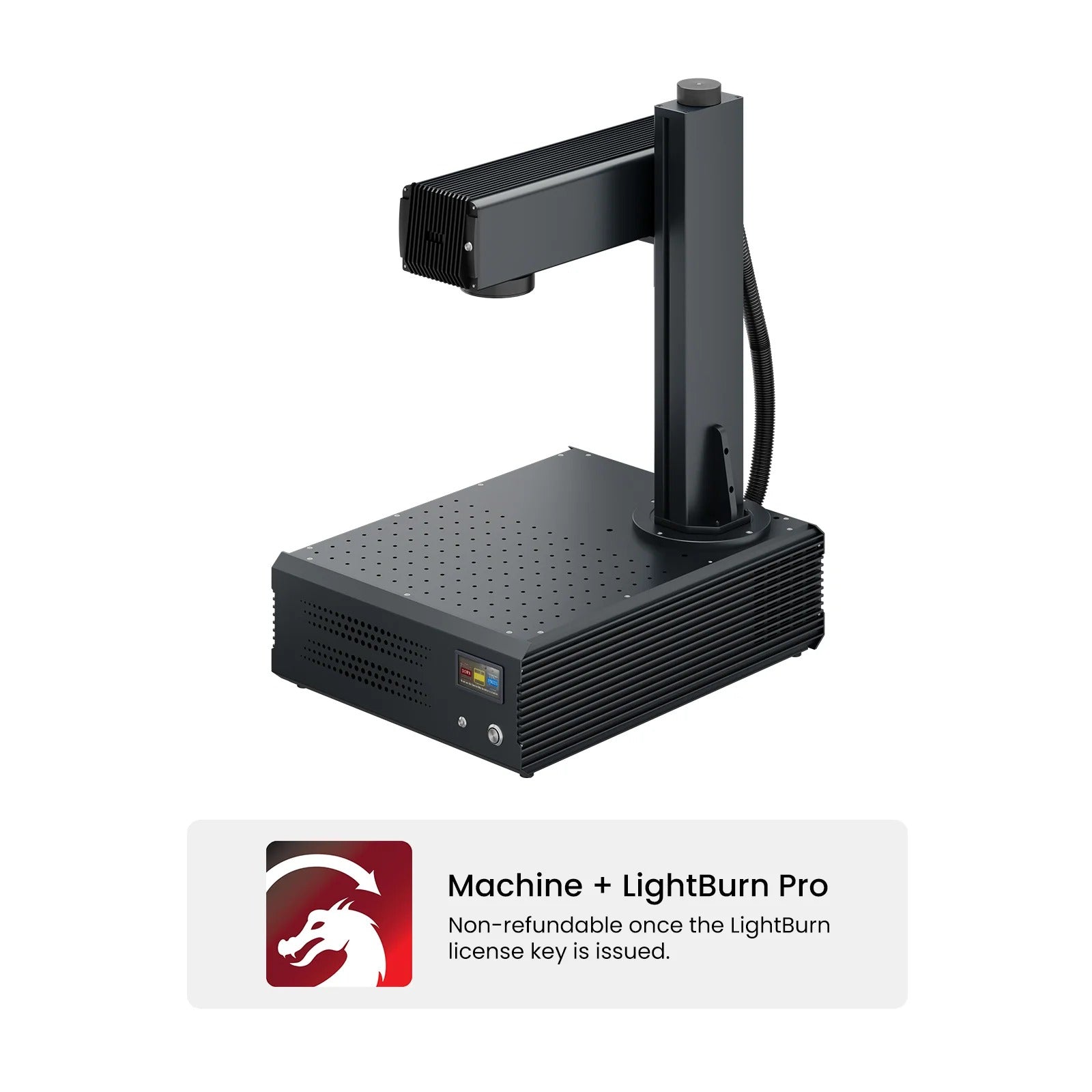 Monport GA 60W MOPA Fiber Laser LightBurn Pro