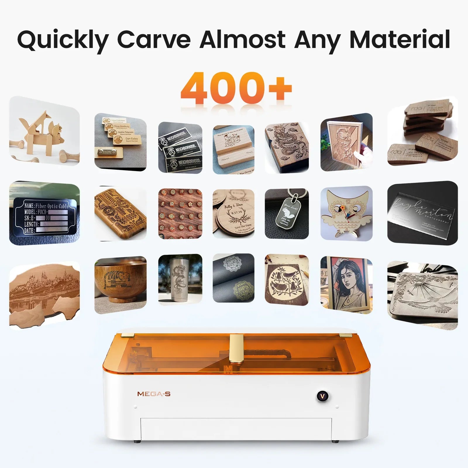Monport MegaS 70W CO2 Desktop Laser Cutter and Engraver