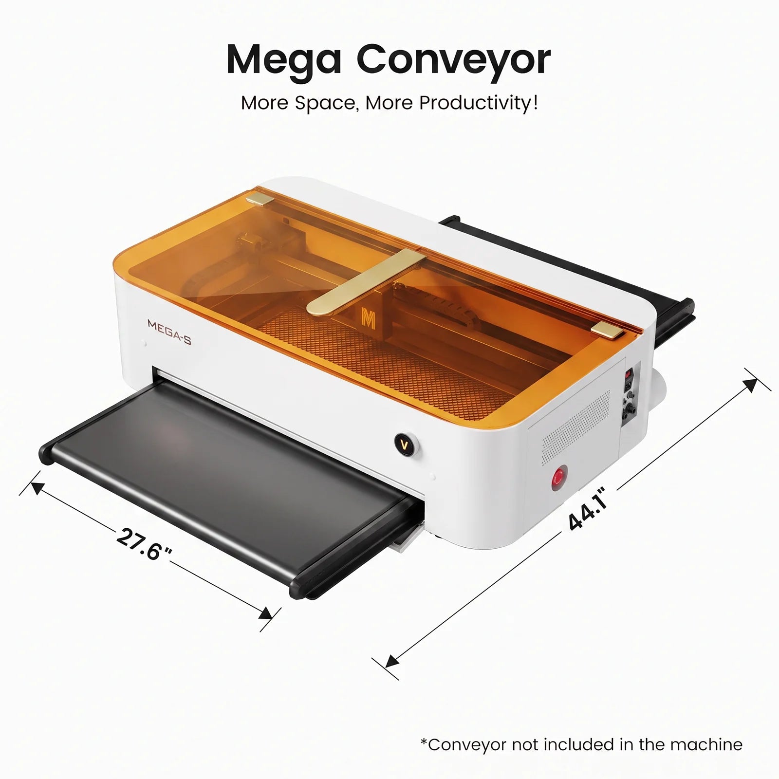 Monport MegaS 70W CO2 Desktop Laser Cutter and Engraver