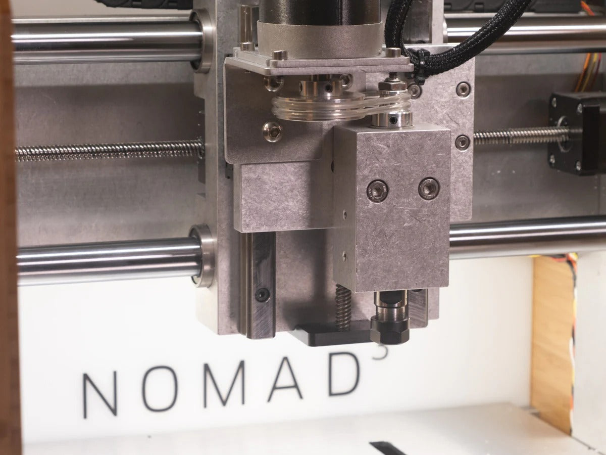 Nomad 3 Desktop CNC Mill Bamboo  Closer Machine View