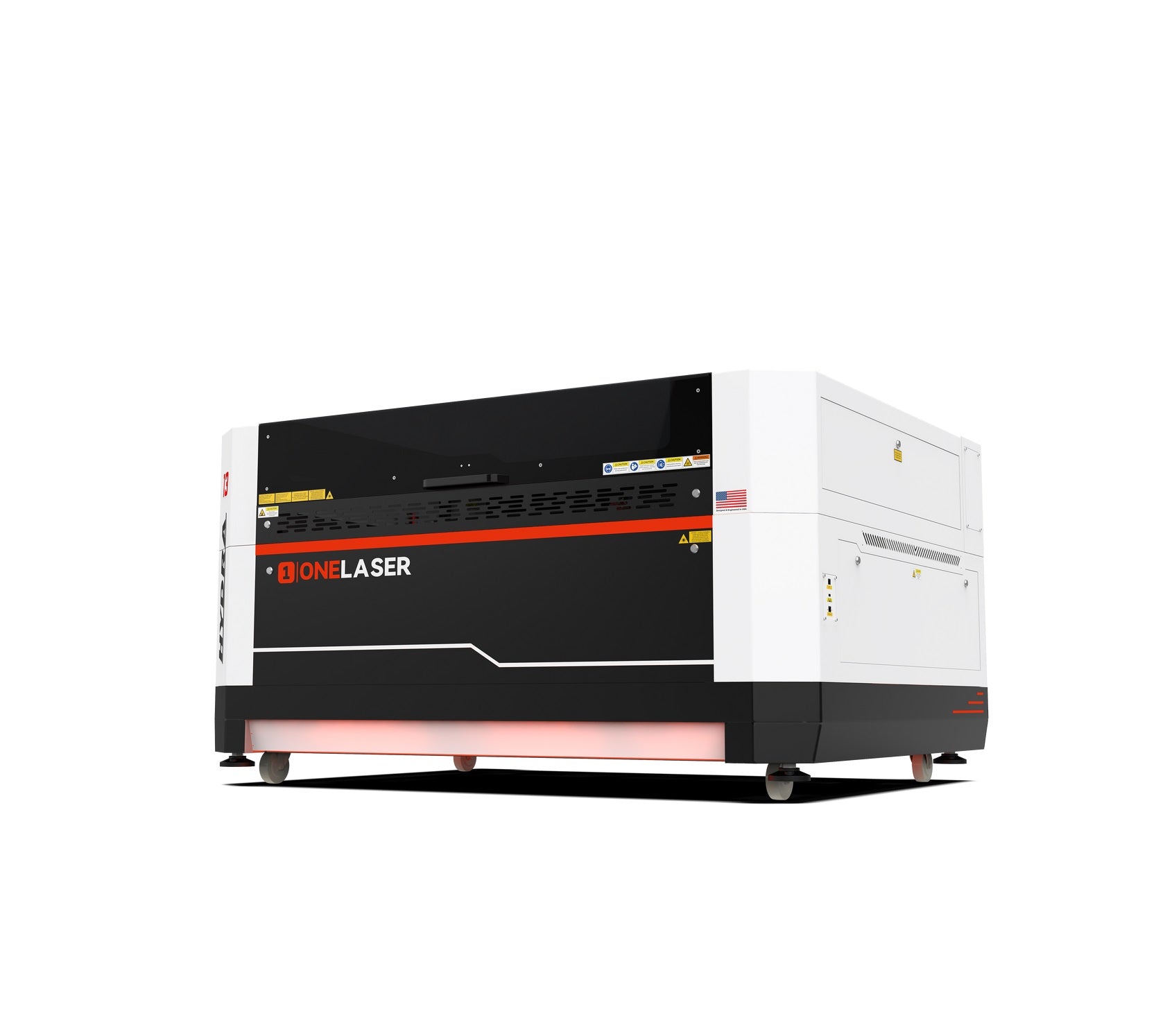 OneLaser HYDRA 13 CO2 Cabinet Dual Laser System Right Side View