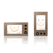 Orion mPulse welder Two electronic devices with digital displays on a white background
