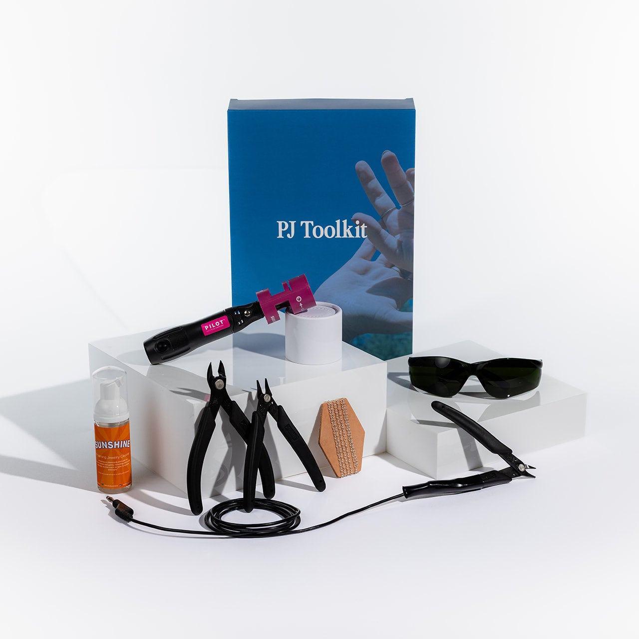 Zapp Welder PJ Toolkit with various tools and accessories on a white background