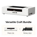 OMTech Polar Lite 55W Desktop CO2 Laser Cutter and Engraver Bundle
