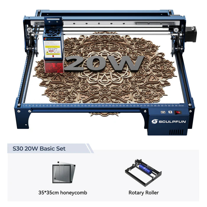 SCULPFUN S30 Pro Max 20W Diode Laser Engraver Cover1