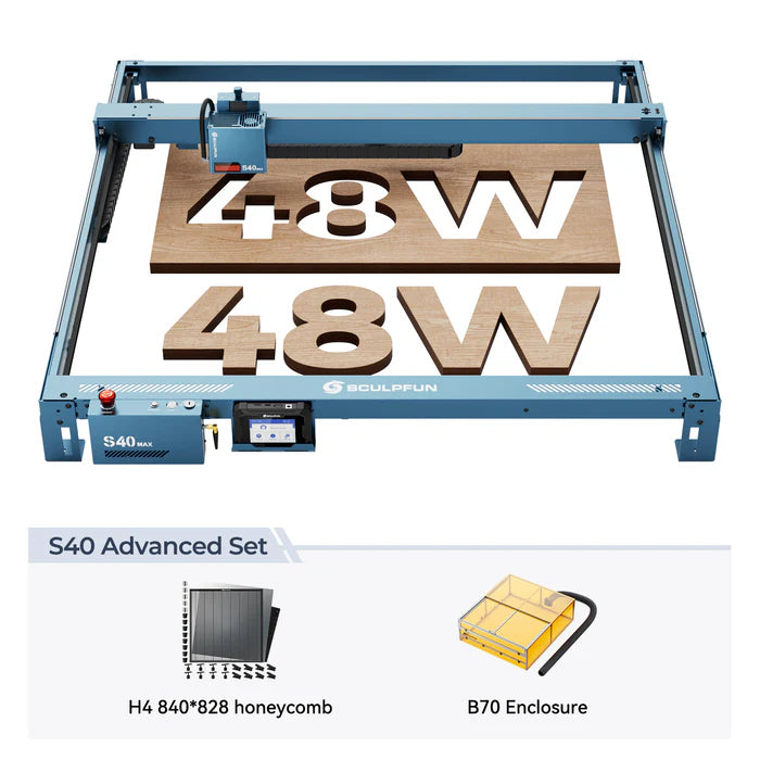 SCULPFUN S40 Max 48W Diode Laser Engraver