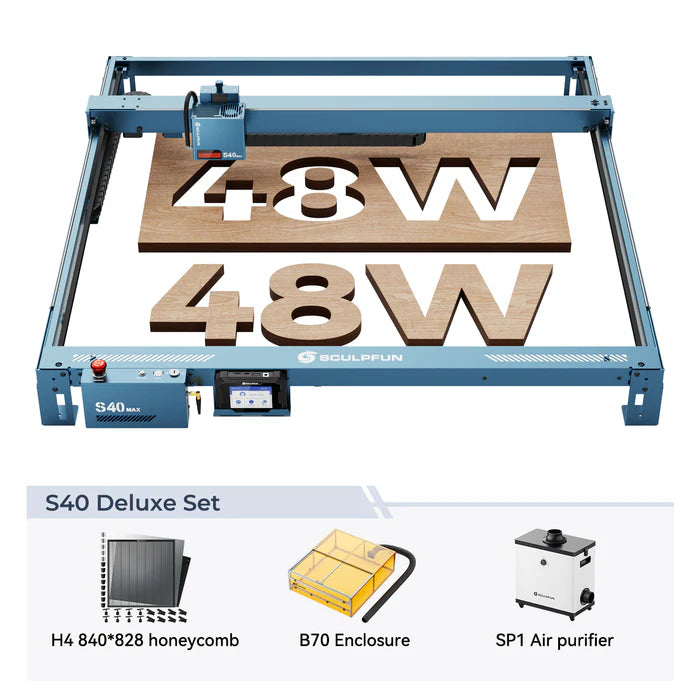 SCULPFUN S40 Max 48W Diode Laser Engraver