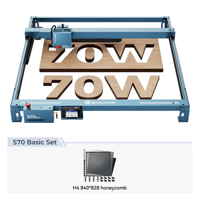 SCULPFUN S70 Max 70W Diode Laser Engraver