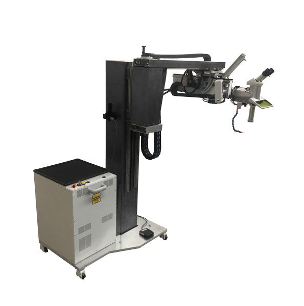 Sunstone DL200 Mold & Die Repair Laser Welder Industrial machine with a robotic arm on a white background