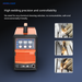 Herolaser T700 main unit rear panel and connections — Herolaser T700