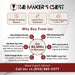 The Maker's Chest Why Buy From Us