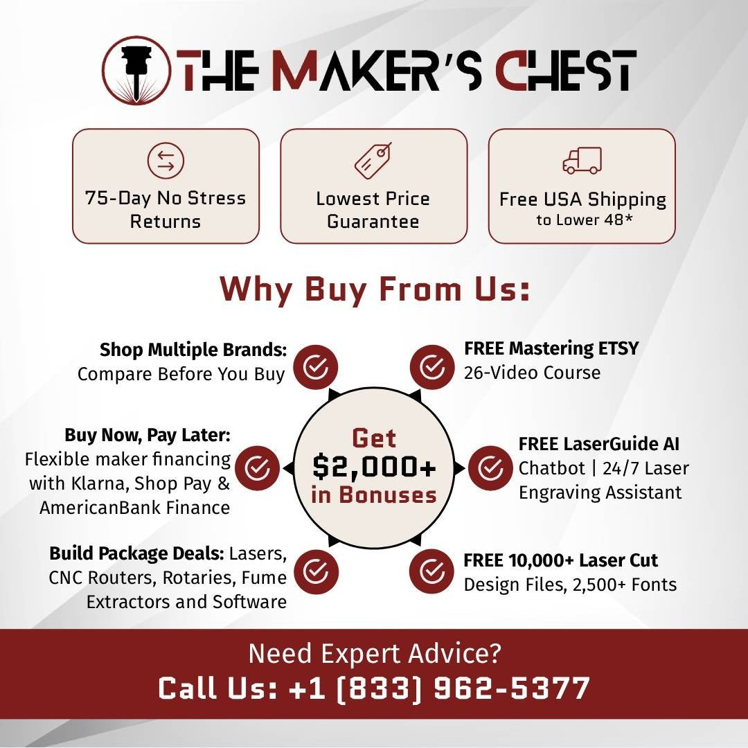 The Maker's Chest Why Buy From Us