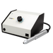Zapp Permanent Jewelry Welder White electronic device with a black handle labeled 'zapp' on a white background
