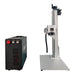 BWM 100W JPT MOPA fiber laser engraving machine, front view