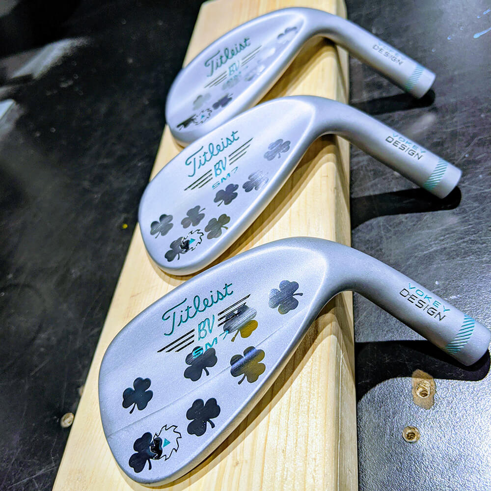 Golf Club Engraving Bundle Titleist clubs customized