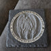 Fiber laser slate engraving