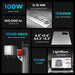 OMTech MOPA 100W Split Fiber Laser Engraver Specifications