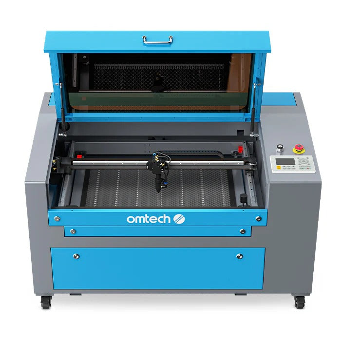 OMTech Maker MF1624-60 60W CO2 Laser Engraver and Cutter Open Up view