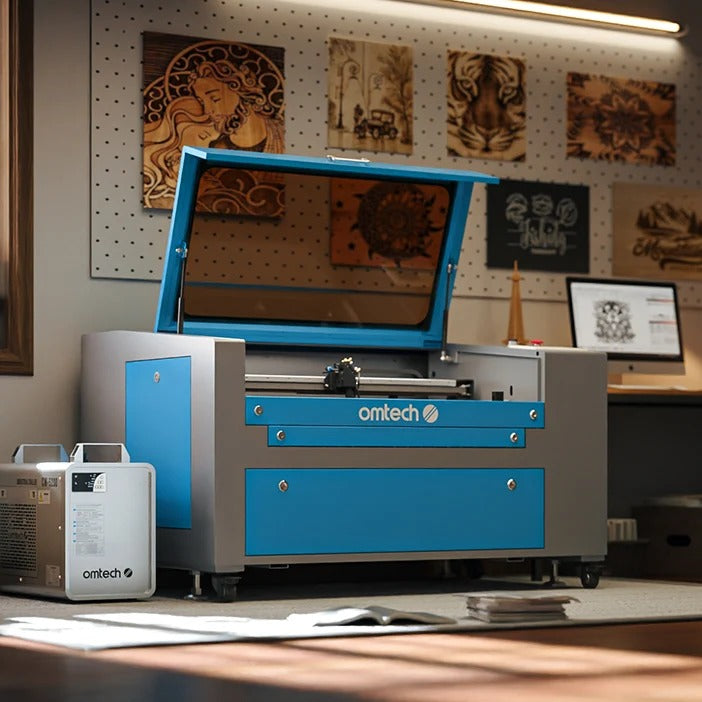 OMTech Maker MF1624-60 60W CO2 Laser Engraver and Cutter 