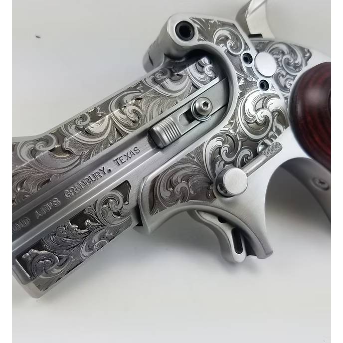 Fiber laser firearm gun engraving